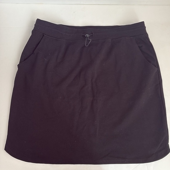 Sundry Evereve black drawstring bungee cord black m it skirt w pockets leisure - Picture 4 of 16